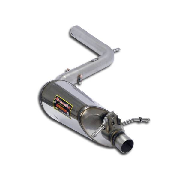 Supersprint Endschalldämpfer Links passend für MERCEDES W204 C 180 CGI (1.6i 156 PS) 12 ->14