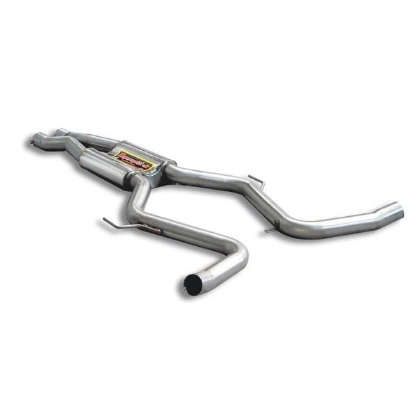 Supersprint Mittelschalldämpfer + “X-Pipe passend für MERCEDES W221 S 63 AMG V8 (M156 - 525 PS) 2007