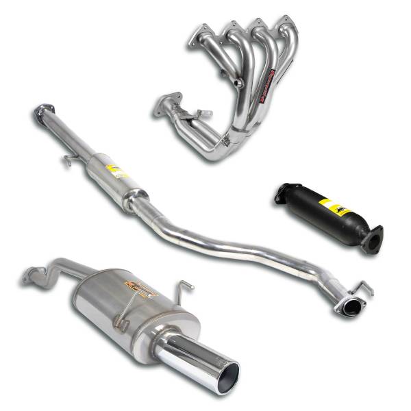 Supersprint Sport package Ø50, Complete system passend für HONDA CIVIC 4d. 1.6 VTi 92 -> 96