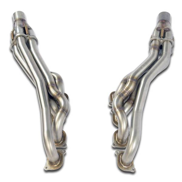 Supersprint Fächerkrümmer Rechts + Links(Katalysator-Entfall)SUPERSPRINT DESIGN PATENT passend für M
