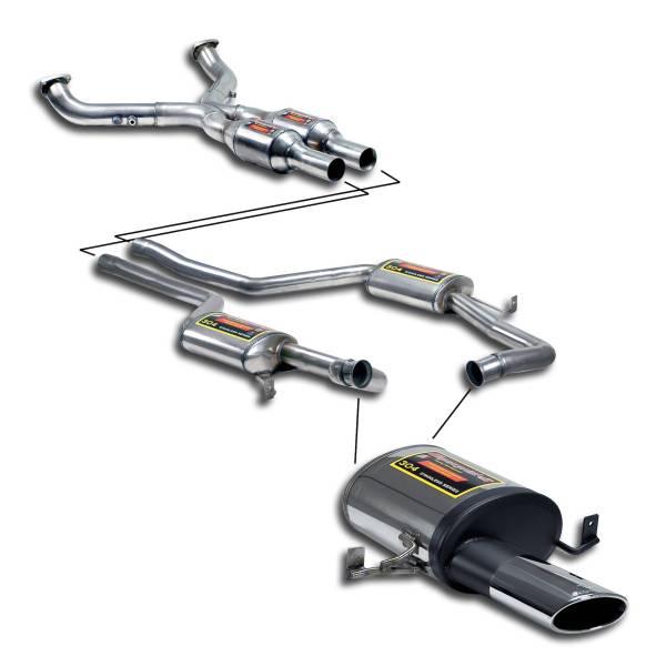 Supersprint Street performance pack passend für PORSCHE 928 GTS (5.4L V8 - 350 PS) 92 -> 95