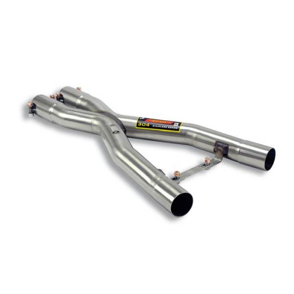 Supersprint Mittelrohrsatz “X-Pipe”(für Serien Mittelschalldämpfer Ersatz) passend für BMW E31 840i
