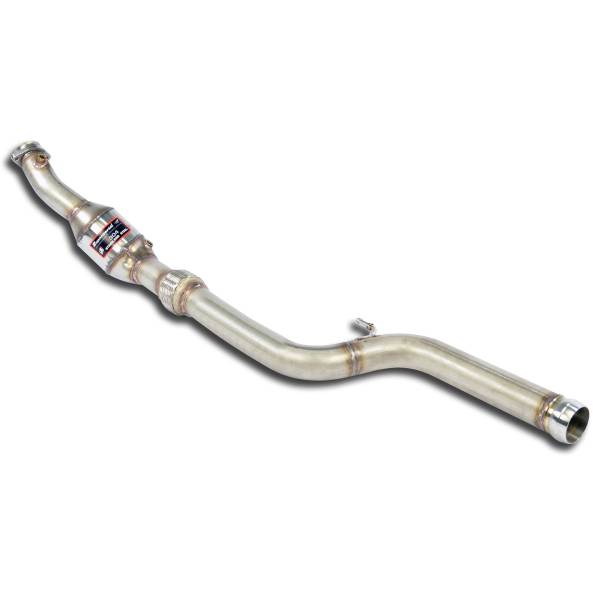 Supersprint Downpipe Links + Sport Metallkatalysator passend für MERCEDES A217 S 500 / S 550 4-Matic
