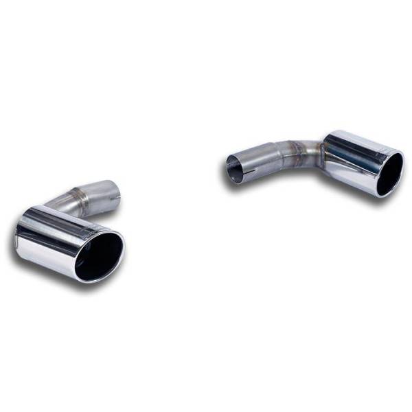 Supersprint Endrohrsatz Rechts O 90 + Links O 90 passend für BMW F20 / F21 LCI 118i (3 Zyl./ B38 - 1