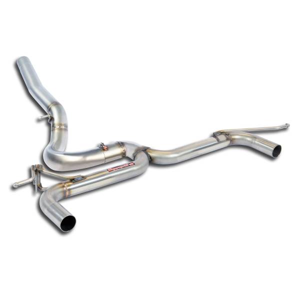 Supersprint Rohr hintenY-Pipe Rechts - Links(Nachschalldämpfer-Entfall) passend für BMW F44 Gran Cou