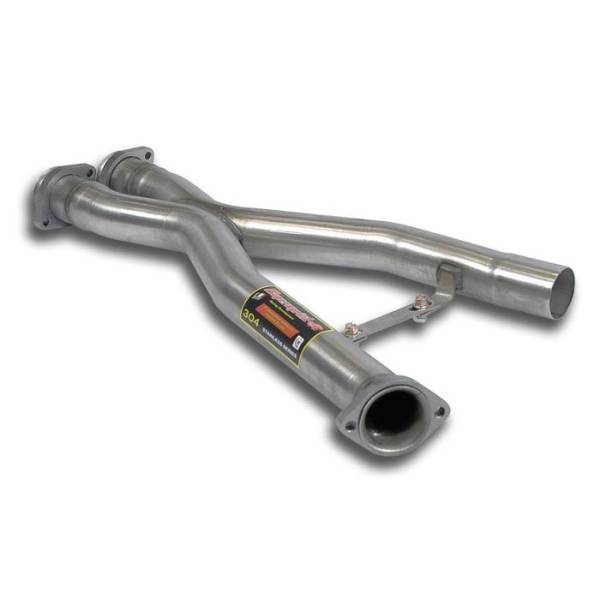Supersprint Mittelrohrsatz “X-Pipe”(für Serien Mittelschalldämpfer Ersatz) passend für BMW E31 850i
