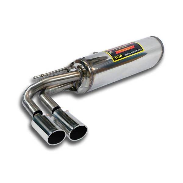Supersprint Endschalldämpfer OO80 passend für BMW F20 / F21 LCI 125i 2.0T (N20 Motor 4 zylinder 218