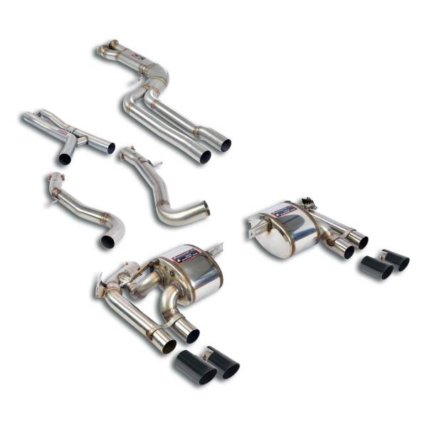 Supersprint J-Pipe Touring Package(Deeper tone, no rasp)(The Stock primary catalytics are mantained)
