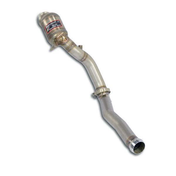 Supersprint Downpipe Rechts + Sport Metall Pre-Katalysator(Ersetzen 2°Katalysator) (RHD - LHD) pass