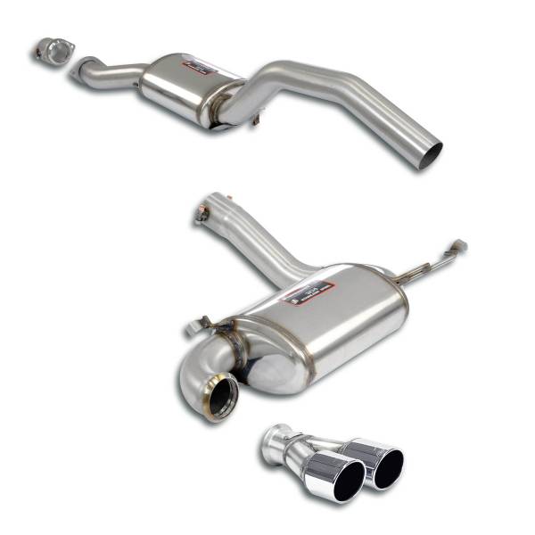 Supersprint Cat.-Back package passend für AUDI Coupe 2.8i Quattro (175 PS) 92 -> 95