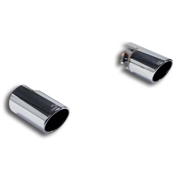 Supersprint Endrohrsatz Rechts O 100 +Links O 100 passend für AUDI TT Mk3 Facelift Coupe/Roadster 45