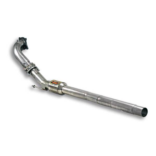 Supersprint Rohrsatz ab Turbolader + Sport Metallkatalysator 200CPSI Ø130mm passend für AUDI A3 8P 1