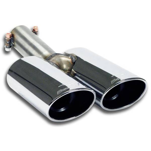 Supersprint Endrohrkit 100x75 passend für PEUGEOT RCZ 1.6 THP (200 PS) 2010 -> 2015